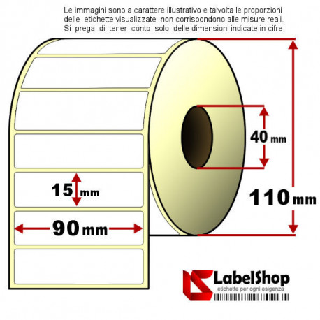 etichette adesive termiche per pastifici