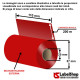 ribbon colorato rosso cera resina trasferimento termico 110x200