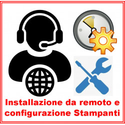 Servizio installazione da remoto stampanti termiche