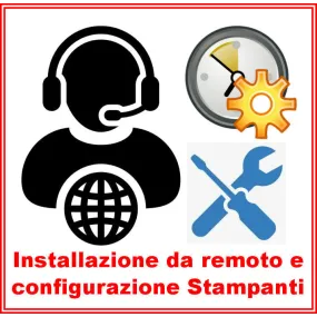 Servizio installazione da remoto stampanti termiche