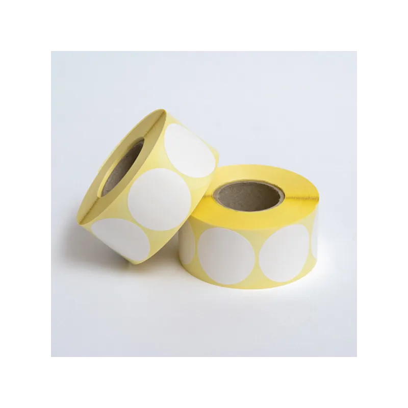 Rotolo da 1000 etichette adesive circolari diametro 44mm