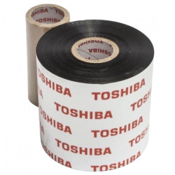 Ribbon originale Toshiba 76 mm x 600 m cera resina BX760076AG1E alta qualità