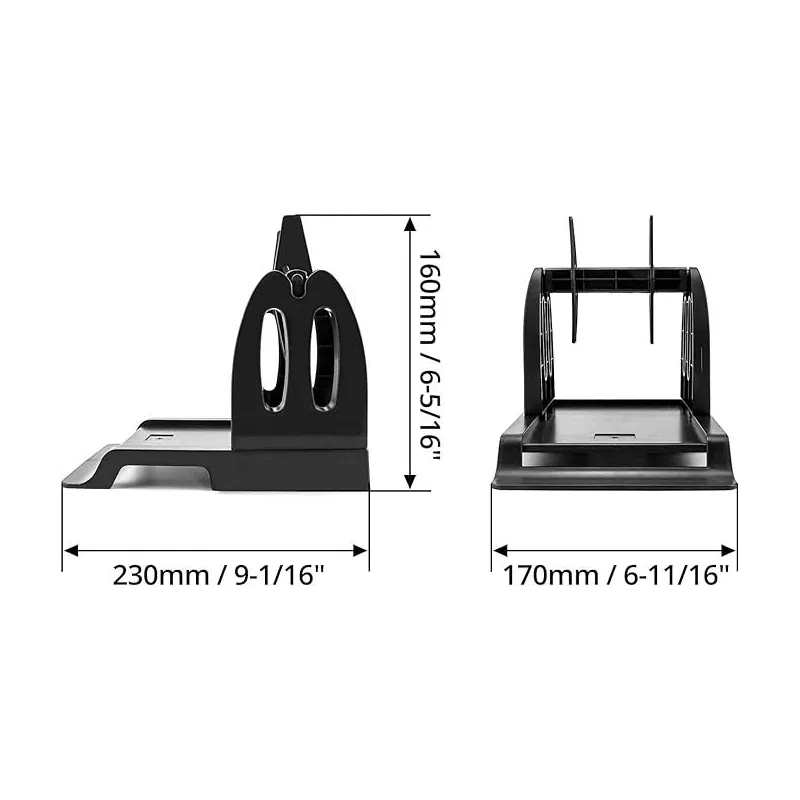 portarotolo esterno stampante TSC zebra stand supporto  rotolo esterno