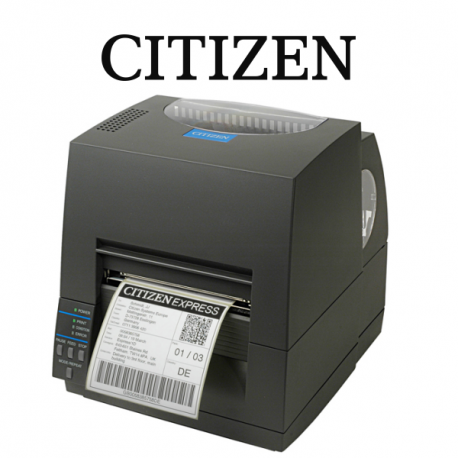 Stampante citizen CLS621 per etichette termiche e codici a barre zebra
