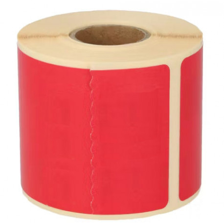 Rotolo etichette adesive colorate mm 100x100 Carta Termica - foro 40mm - 10x10