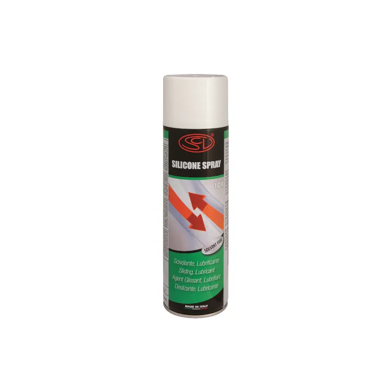 silicone spray industriale lubrificante scivolante per