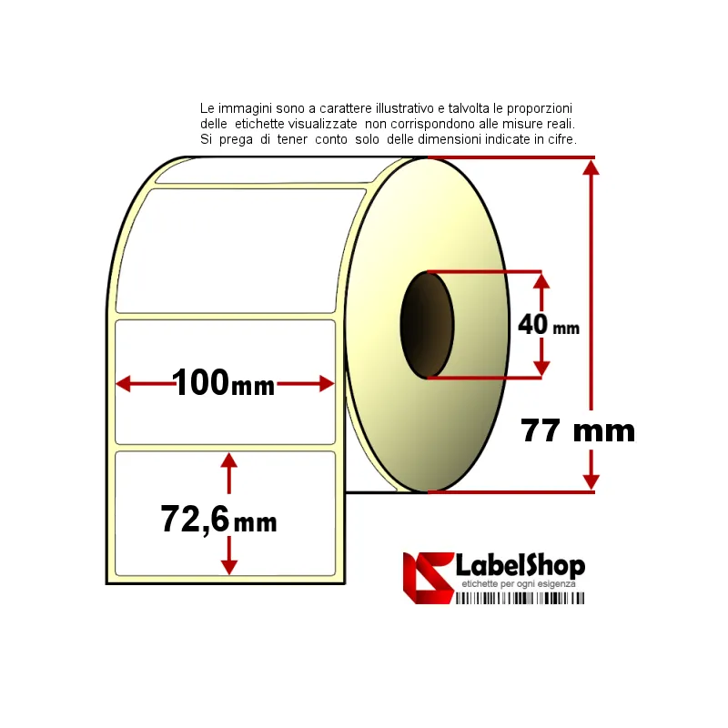 etichette per ink jet