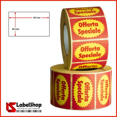 etichette adesive prestampate offerta speciale